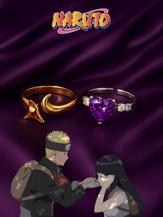 Naruto and Hinata Couple Rings