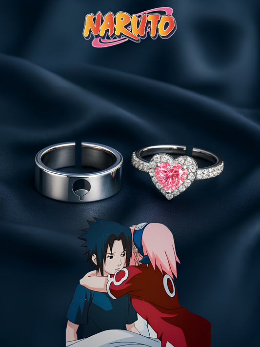 Sasuke and Sakura "Family Bond" Couple Rings