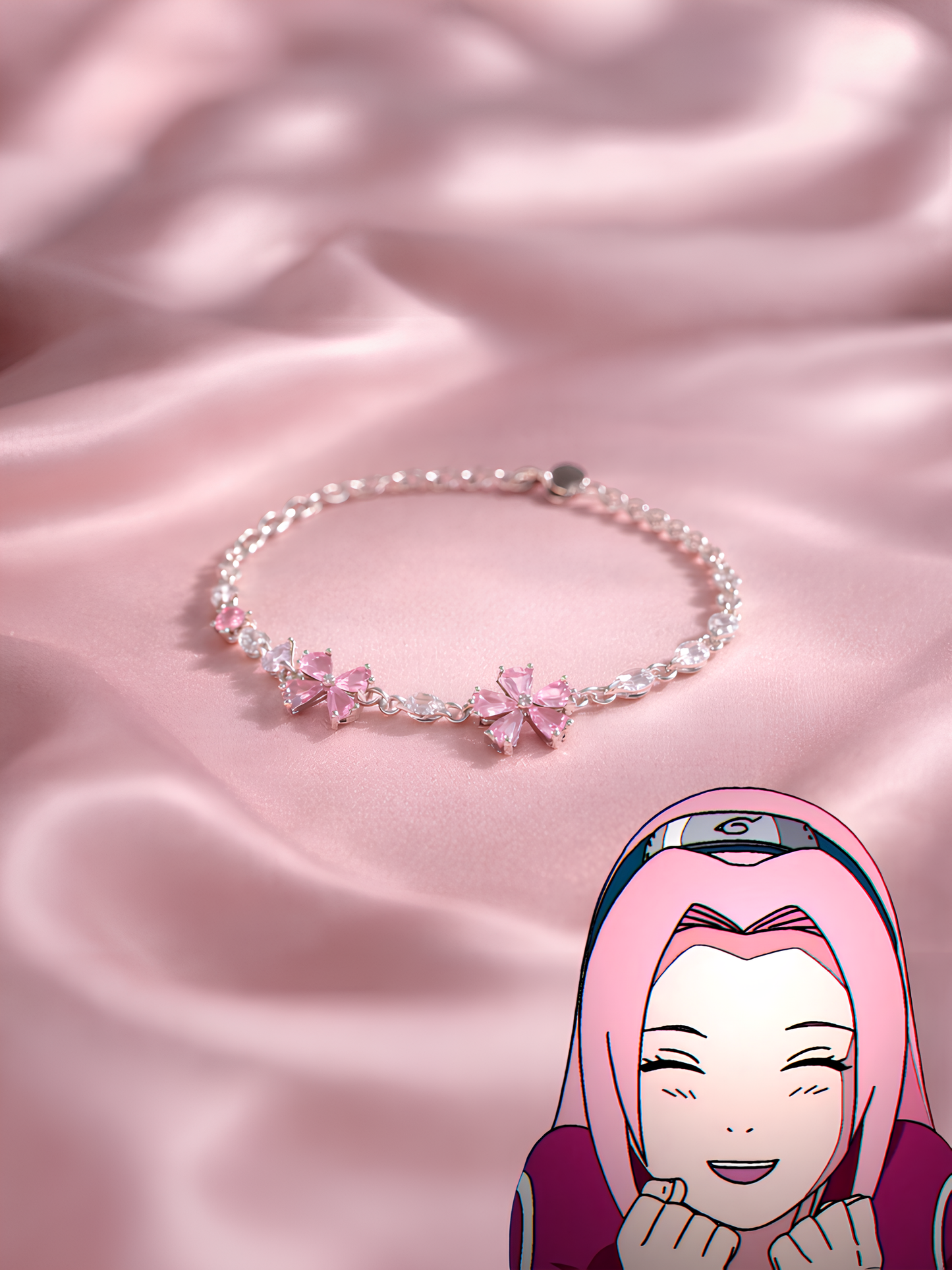 Sasuke and Sakura Couple Bracelets