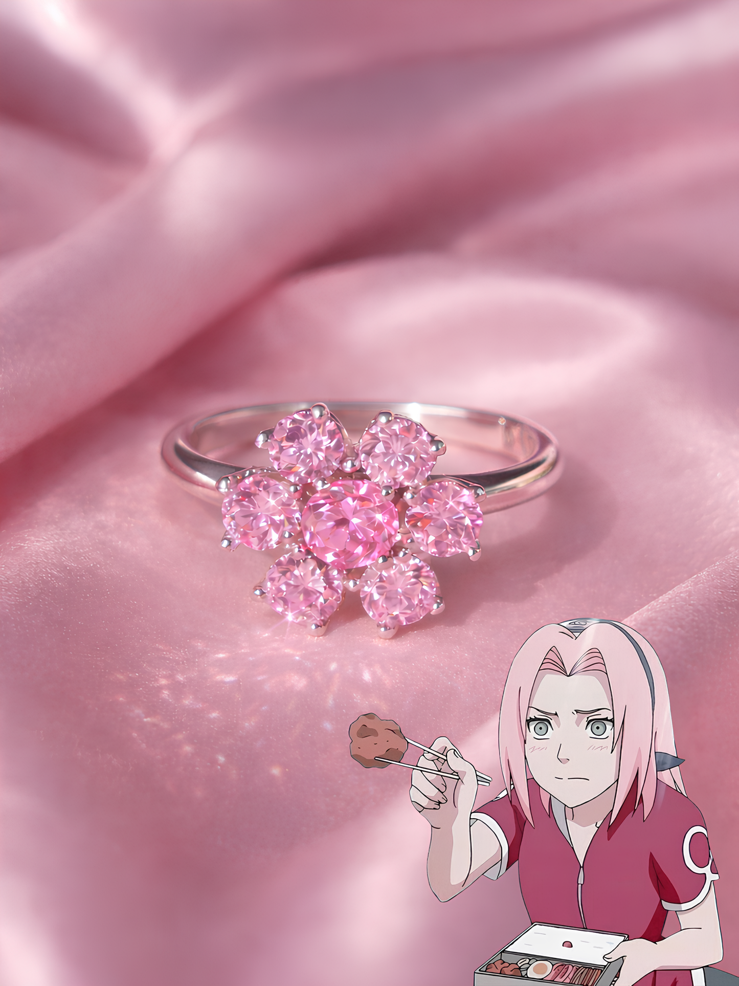 Sasuke and Sakura Couple Rings