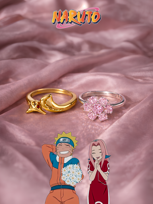 Naruto and Sakura Matching Rings