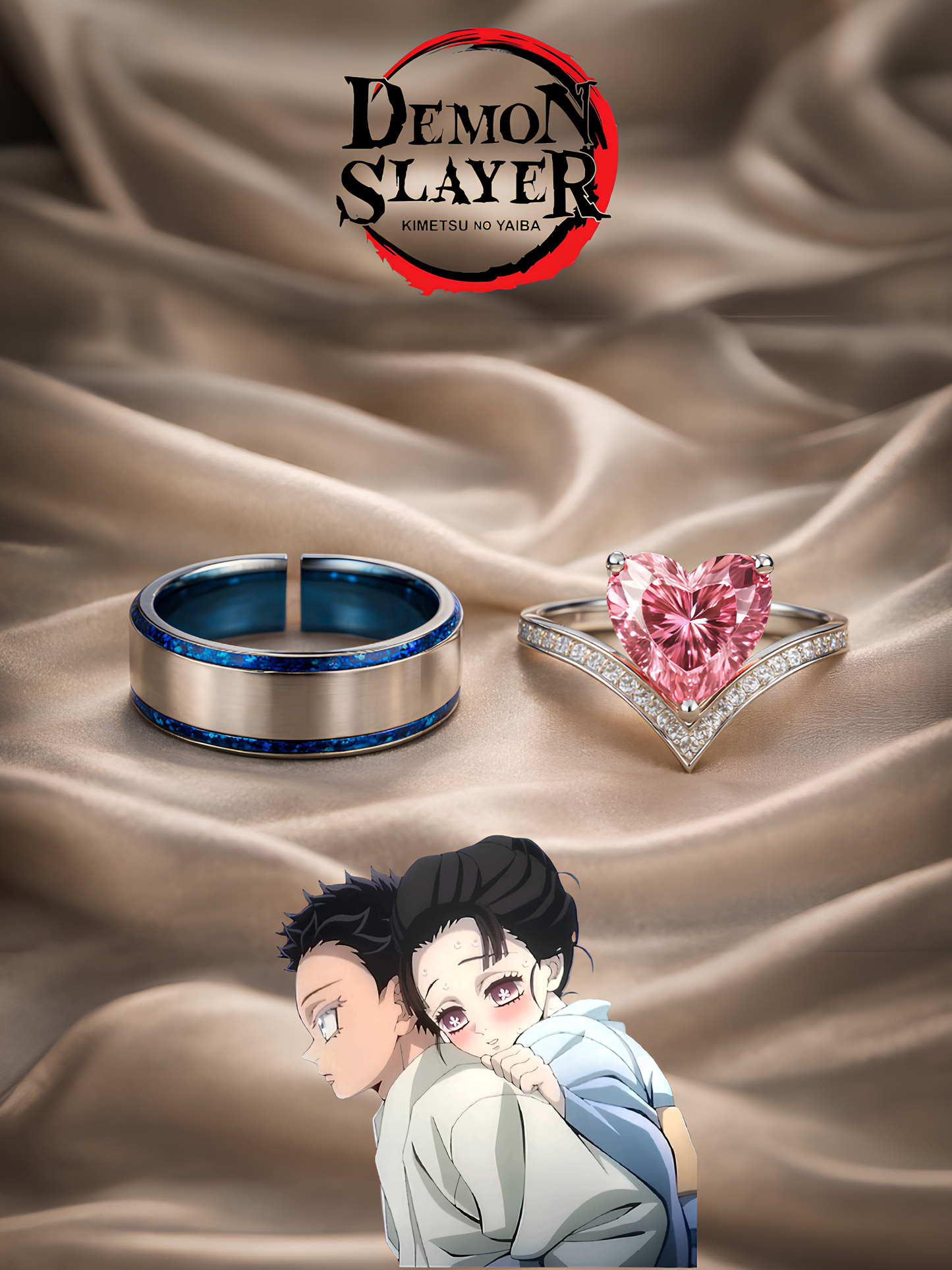 Hakuji and Koyuki Couple Rings