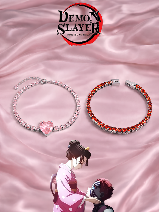 Akaza and Koyuki Couple Bracelets