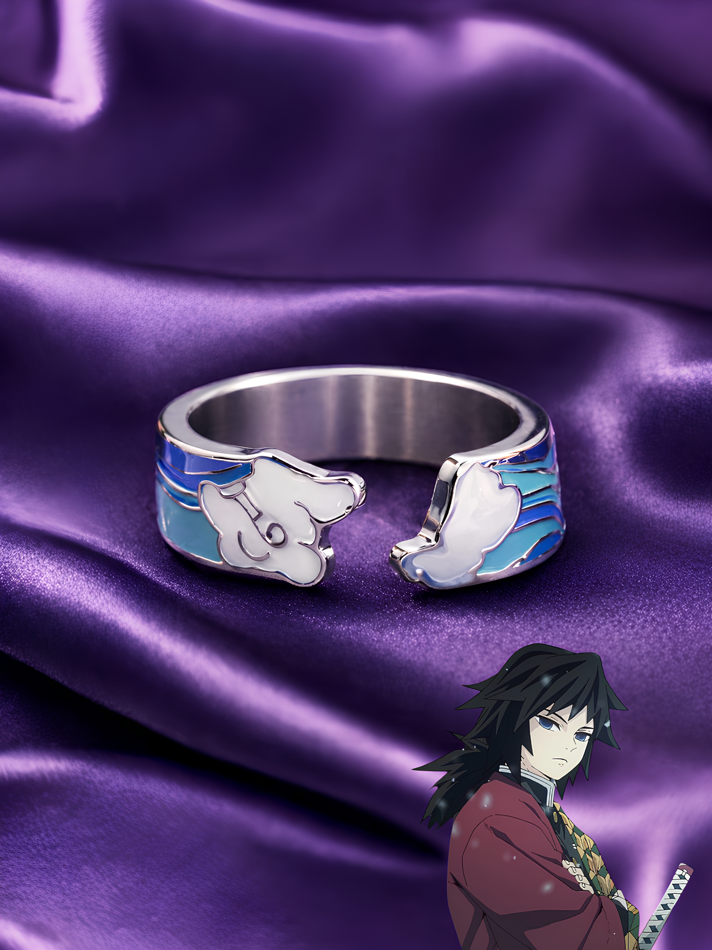 Giyu and Shinobu “Harmony” Couple Rings