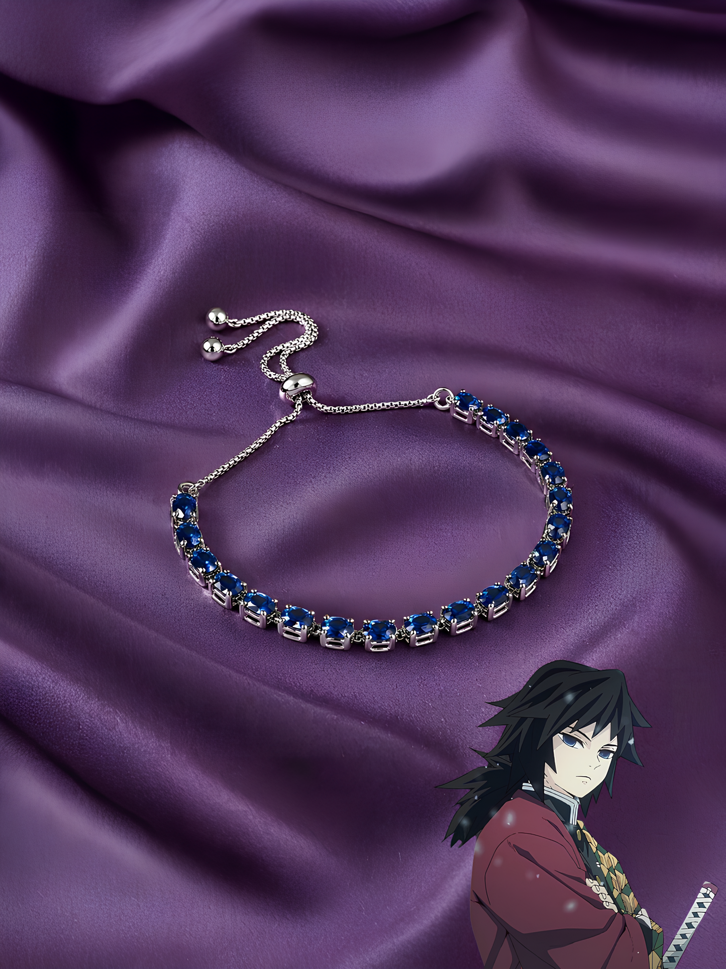 Giyu and Shinobu “Harmony” Couple Bracelets