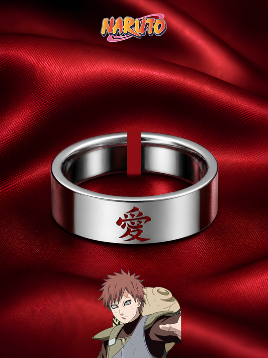 Gaara Love Kanji Ring
