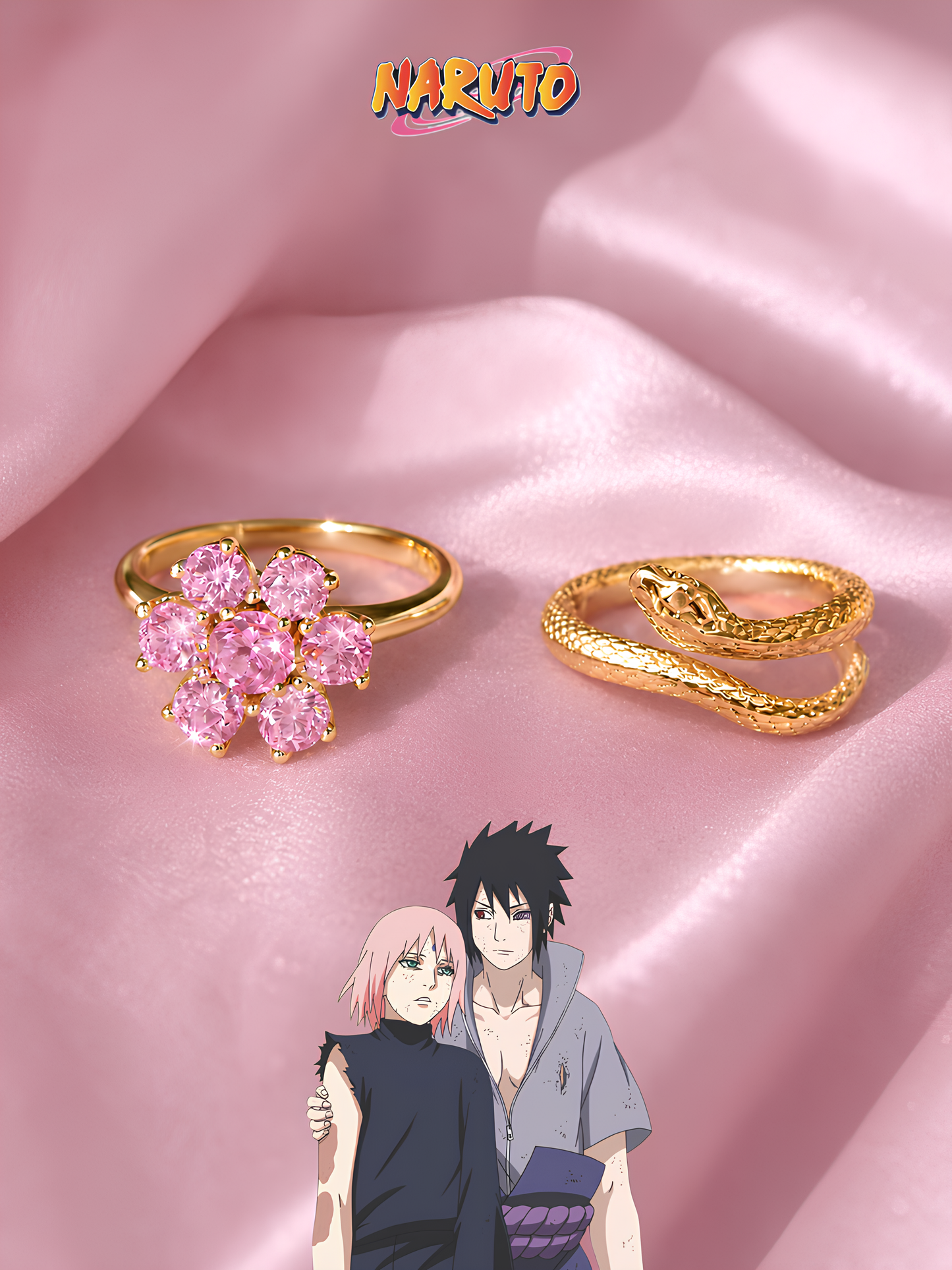 Sasuke and Sakura Couple Rings