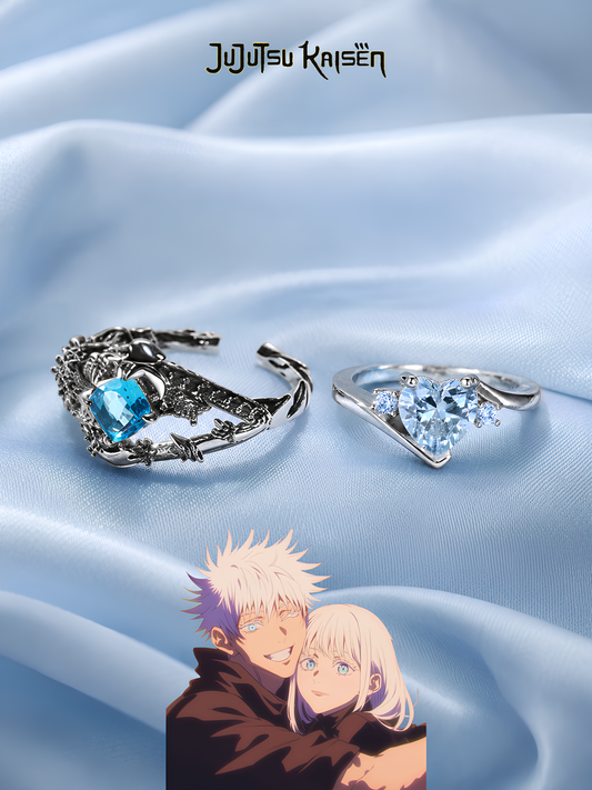 Gojo Infinity Bond Couple Rings