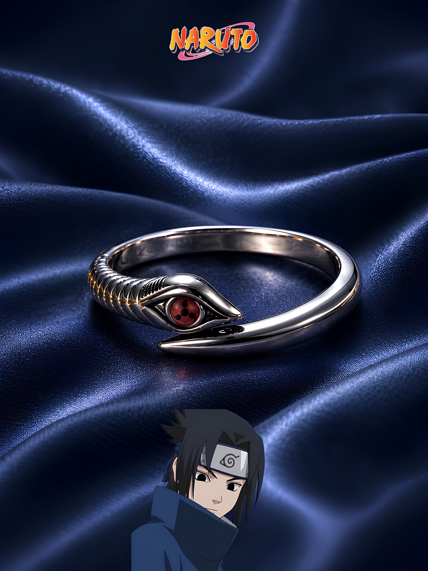 Sasuke Snake Ring