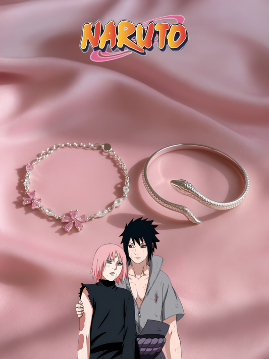 Sasuke and Sakura Couple Bracelets