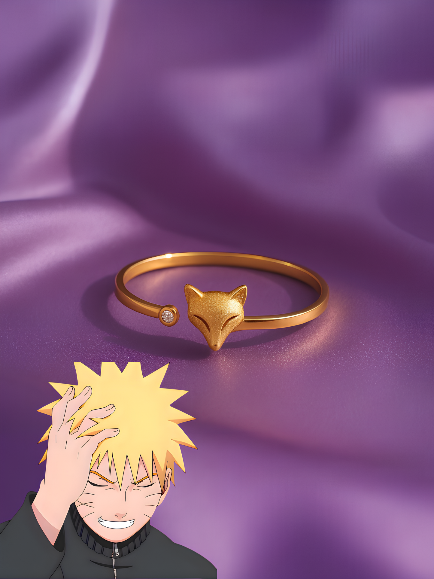 Naruto and Hinata Couple Bracelets