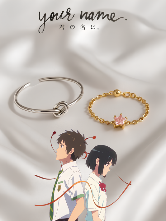 Taki and Mitsuha Couple Bracelets