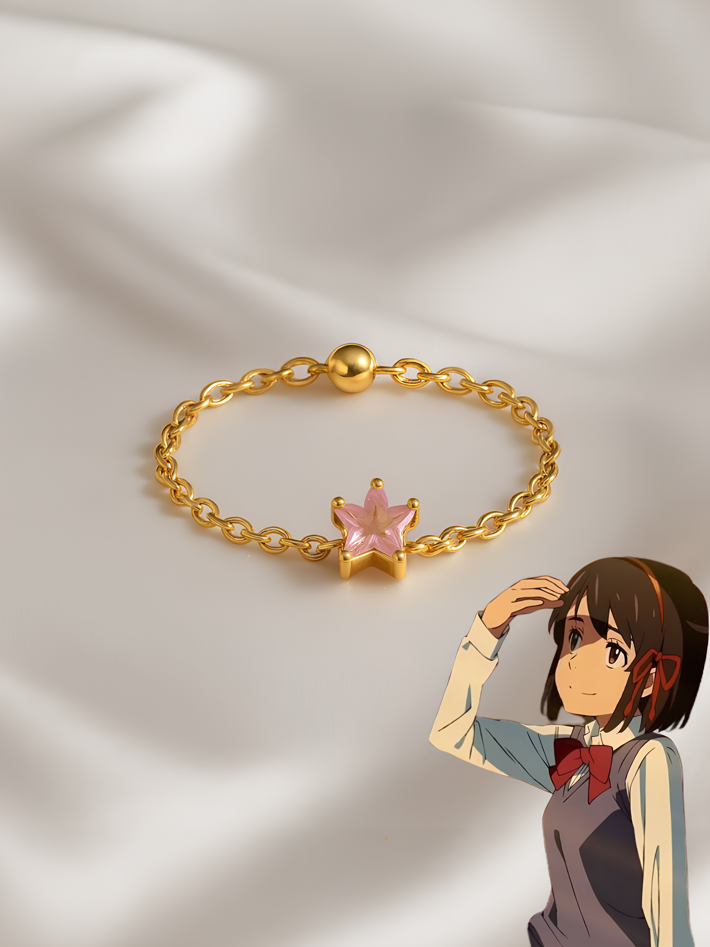 Taki and Mitsuha Couple Bracelets
