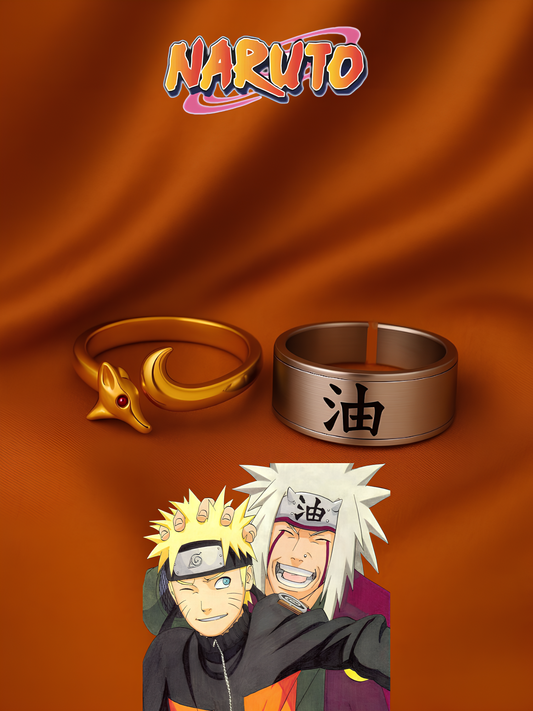 Naruto and Jiraiya Matching Rings