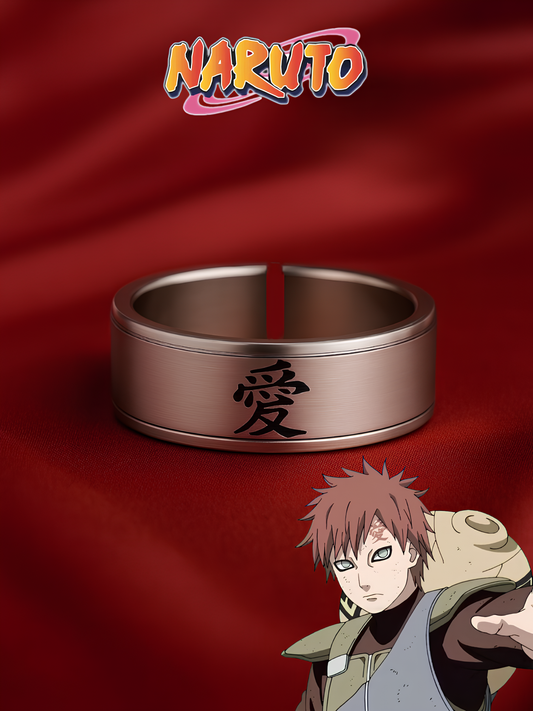 Gaara Love Kanji Ring