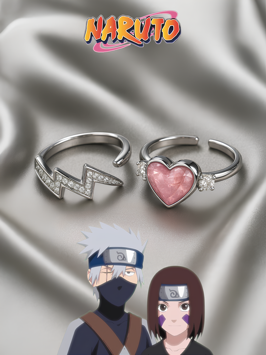 Kakashi and Rin Couple Rings