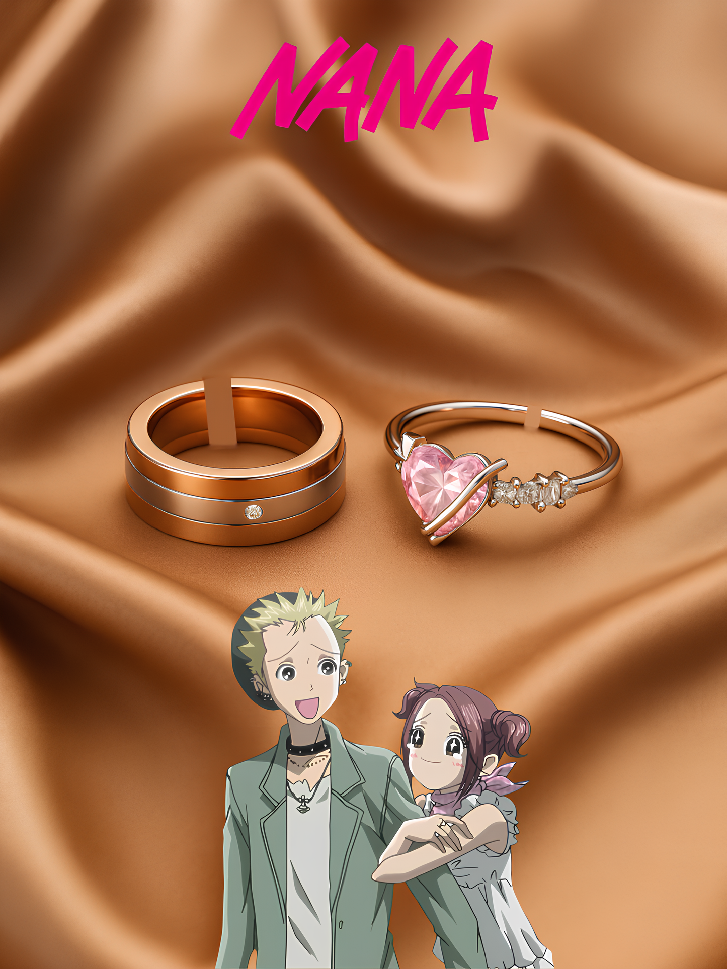Hachi and Nobu Couple Rings