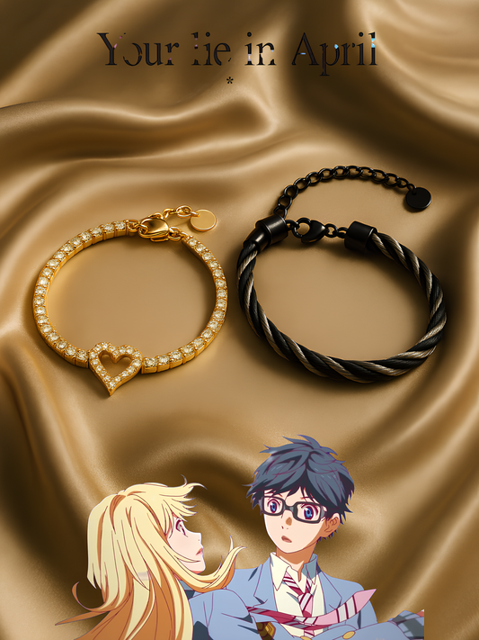 Kousei and Kaori Couple Bracelets