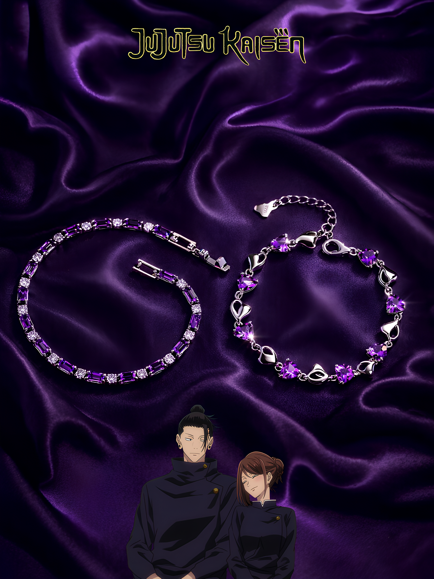 Geto Mystic Bond Couple Bracelets