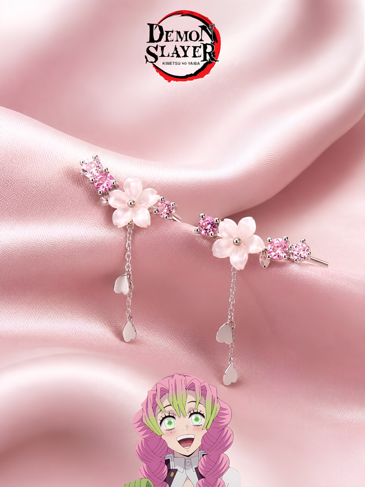 Mitsuri Flower Earrings