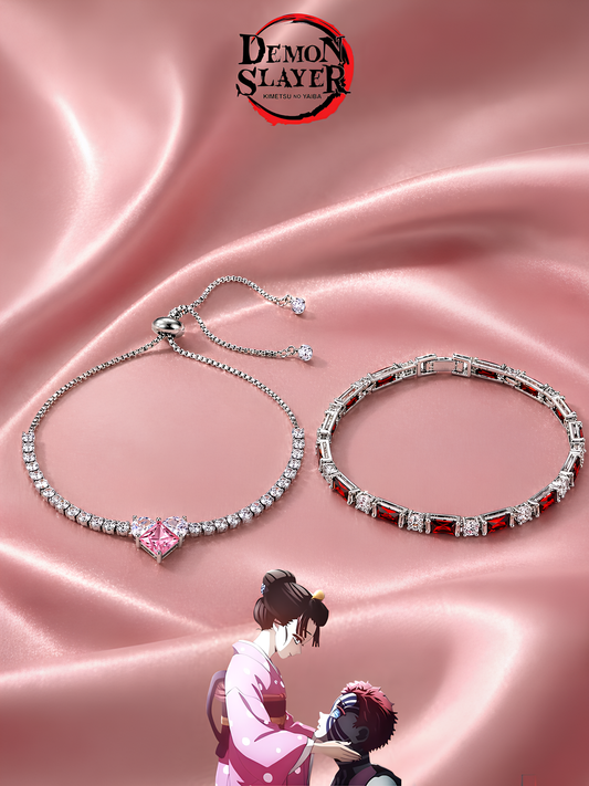 Akaza and Koyuki Couple Bracelets
