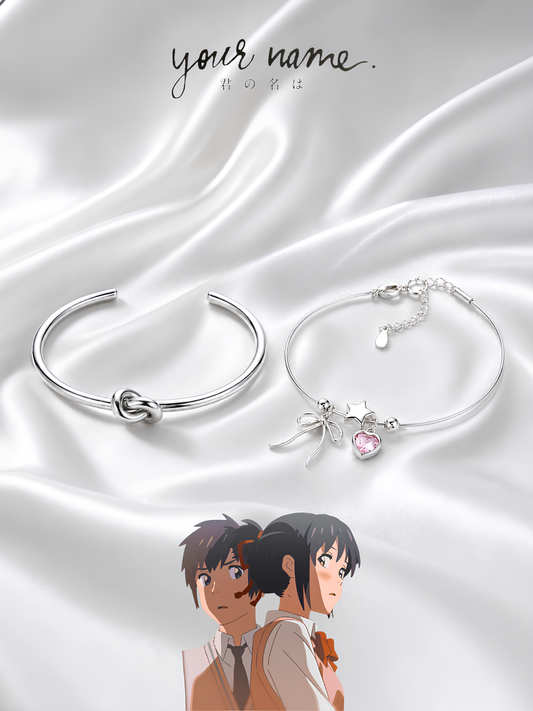 Taki and Mitsuha Couple Bracelets