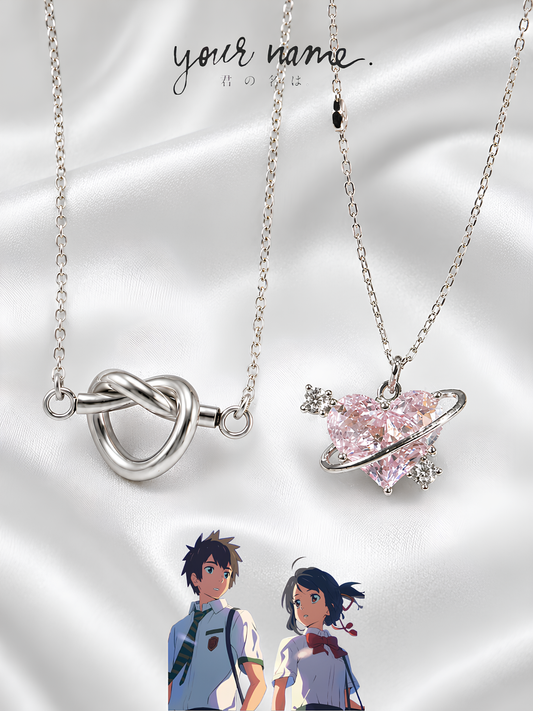 Taki and Mitsuha Couple Necklaces