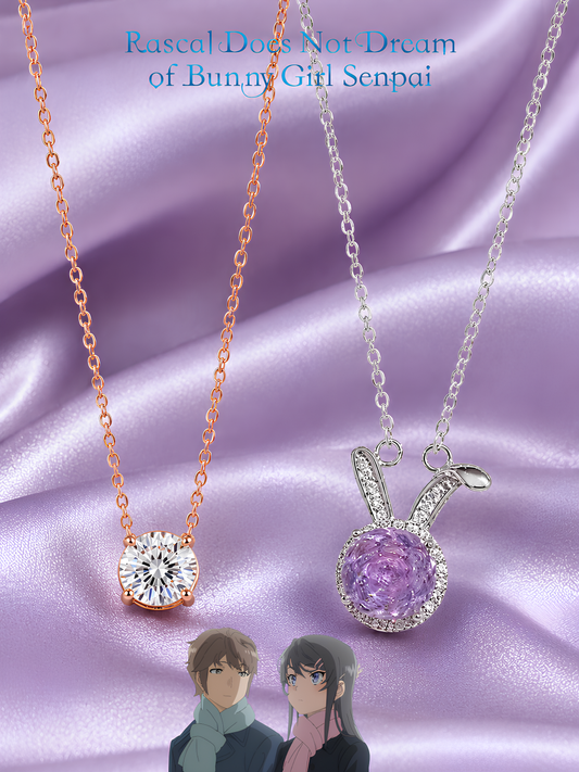 Sakuta and Mai Couple Necklaces
