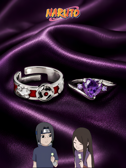 Itachi and Izumi Couple Rings