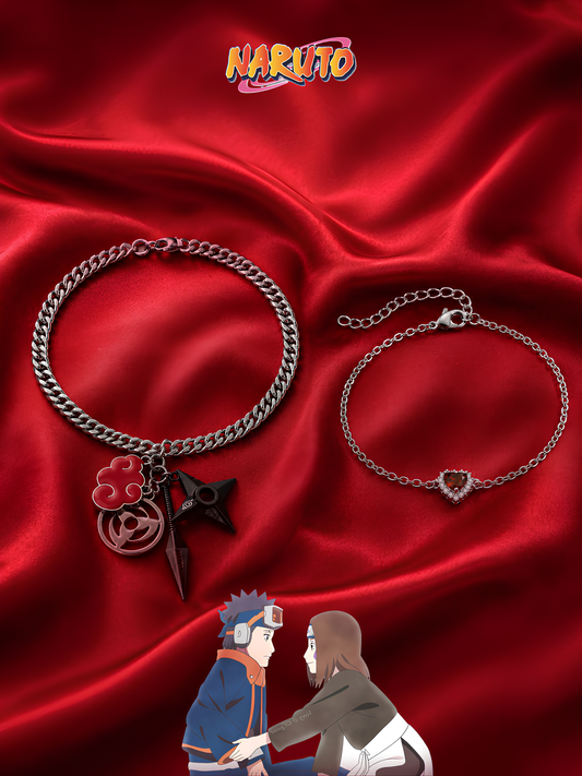 Obito and Rin Couple Bracelets