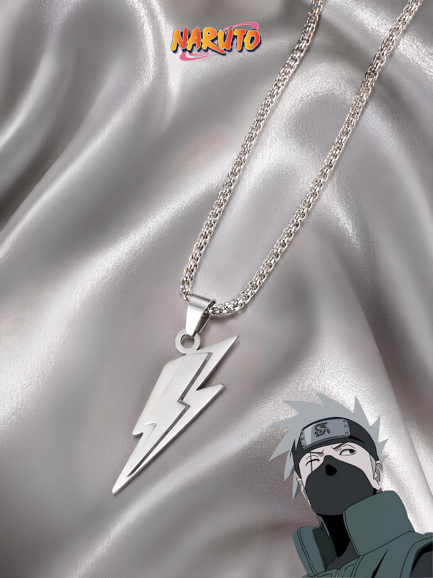 Kakashi Lightning Necklace