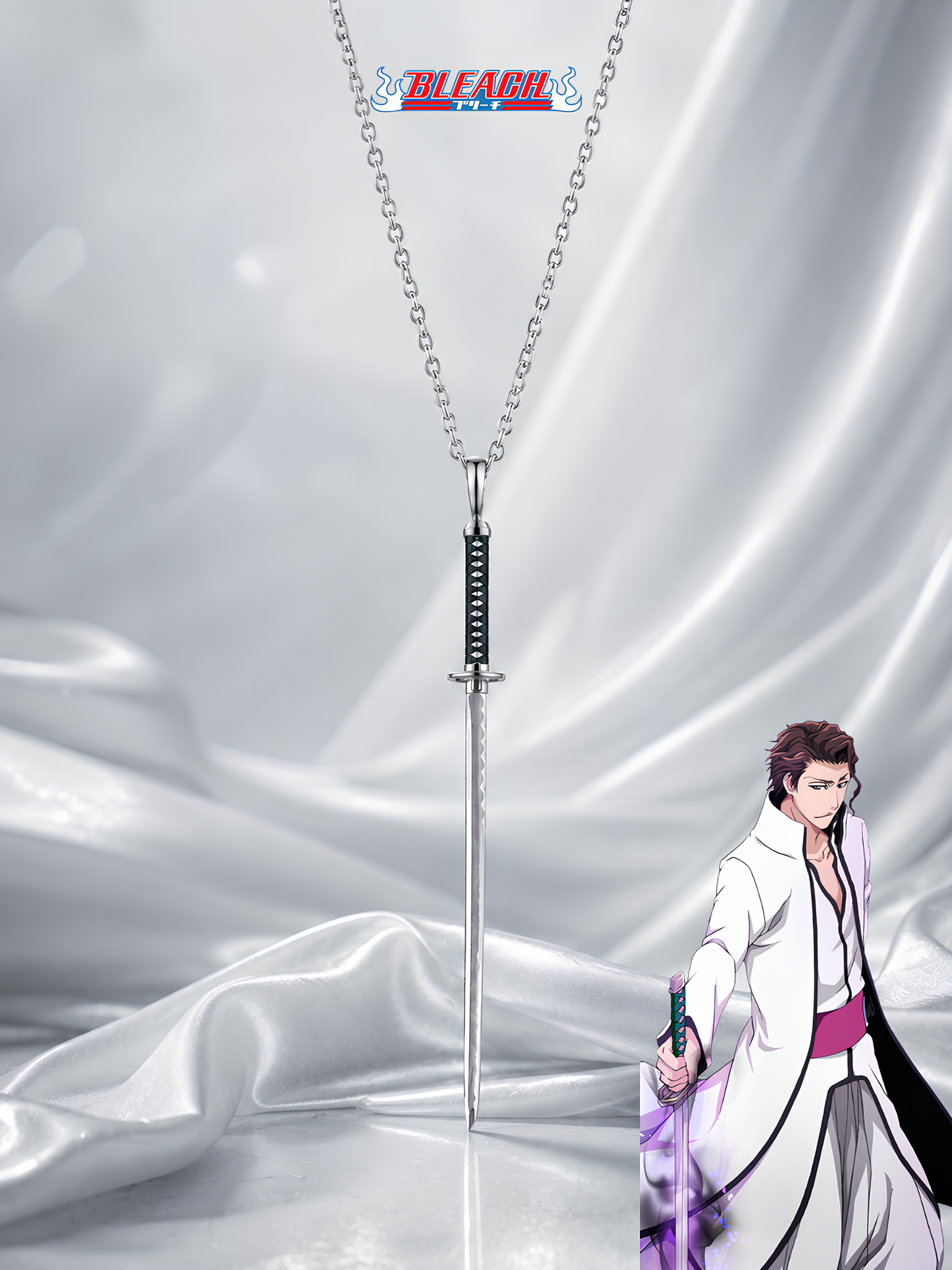 Aizen Zanpakuto Necklace