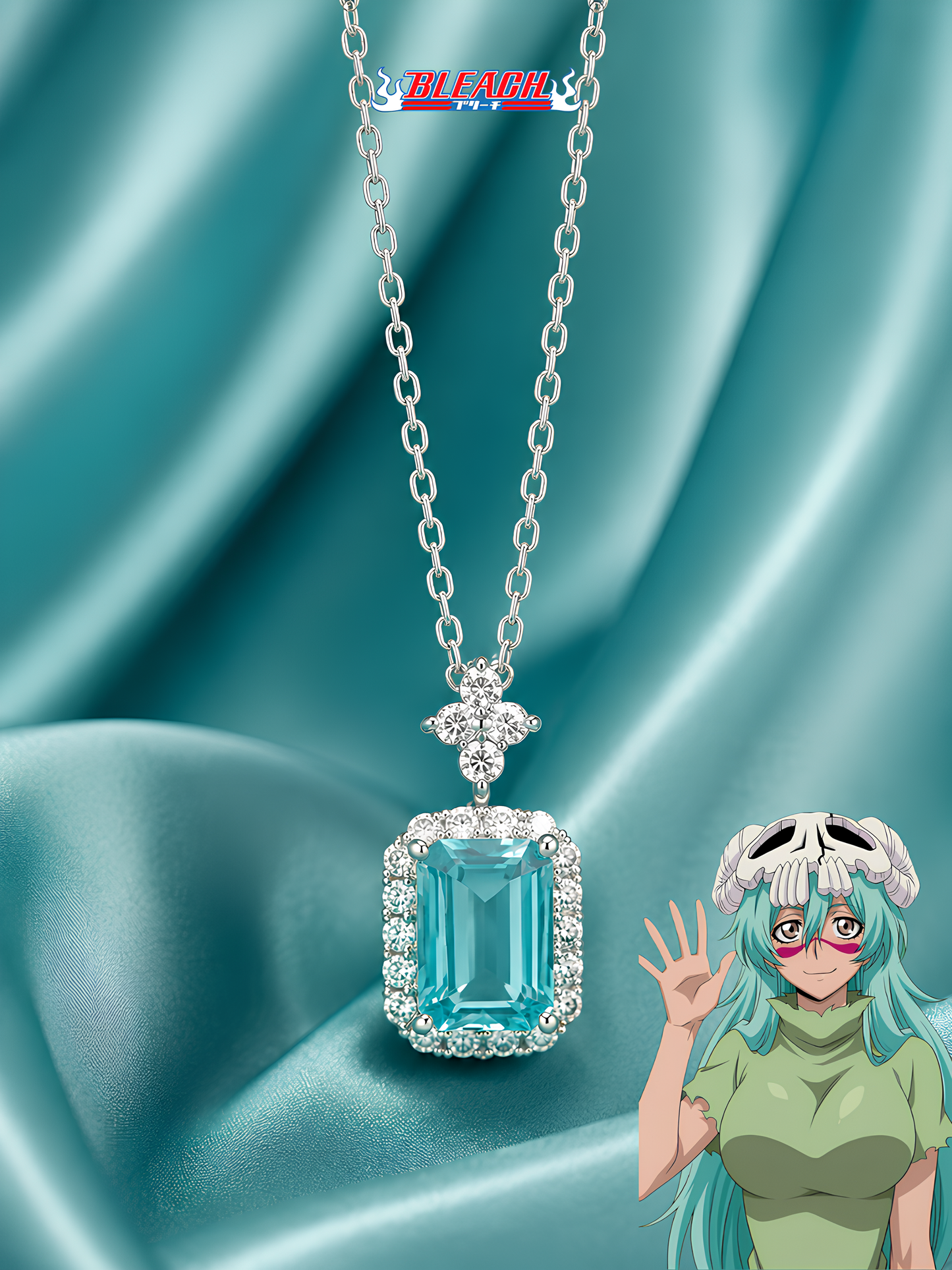 Nel Aqua Hollow Necklace
