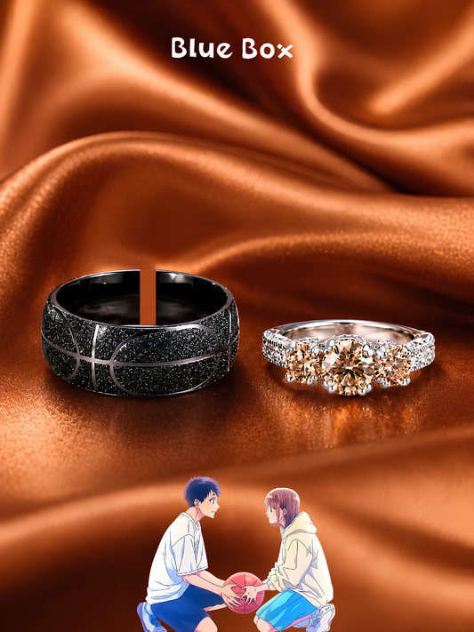 Taiki and Chinatsu Couple Rings