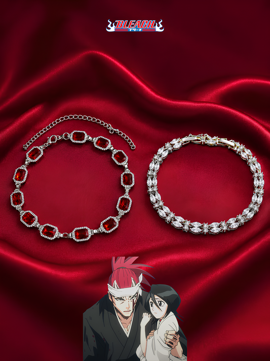 Renji and Rukia Couple Bracelets