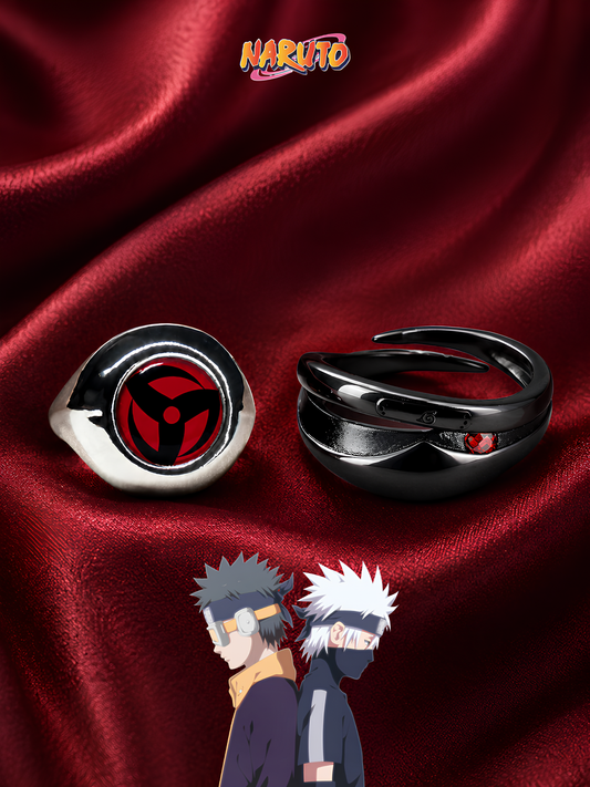 Kakashi and Obito Matching Rings