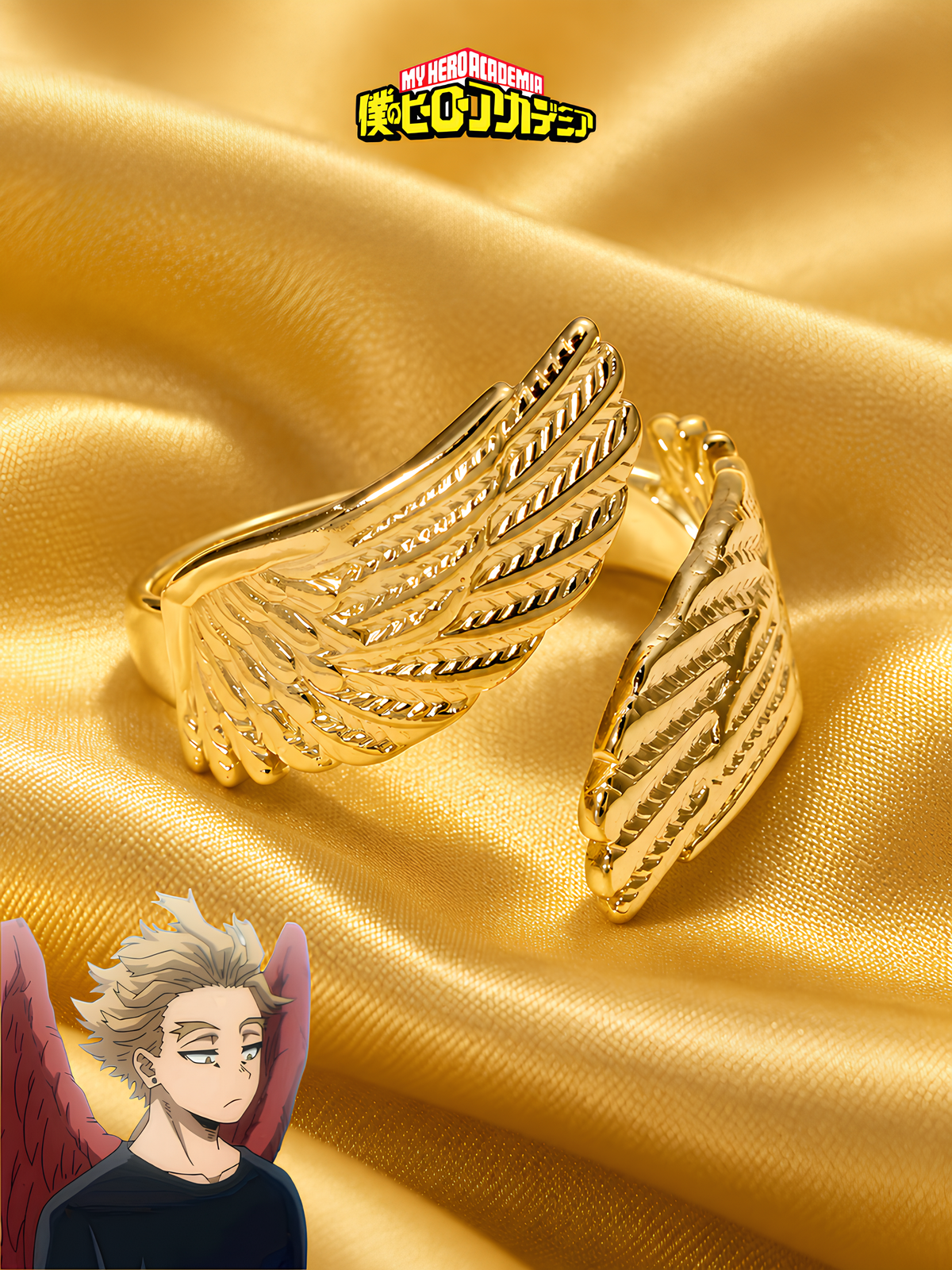 Hawks Fierce Wings Ring