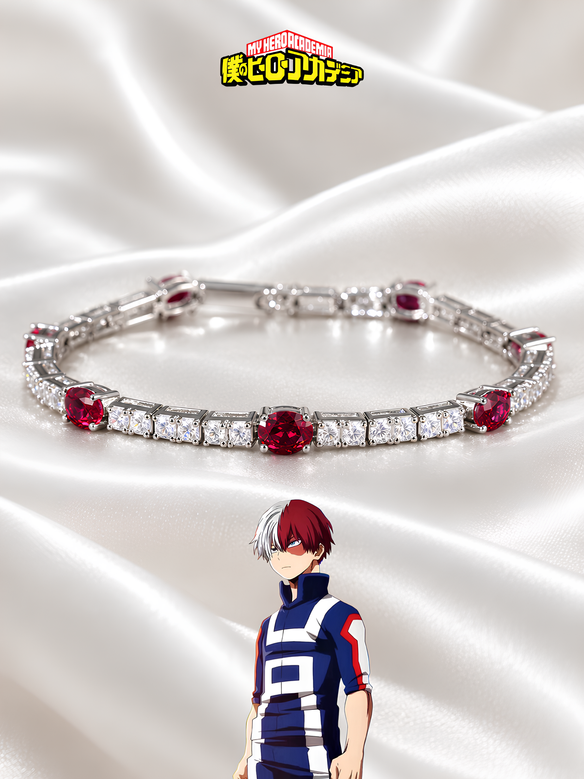 Todoroki Dual Quirk Bracelet