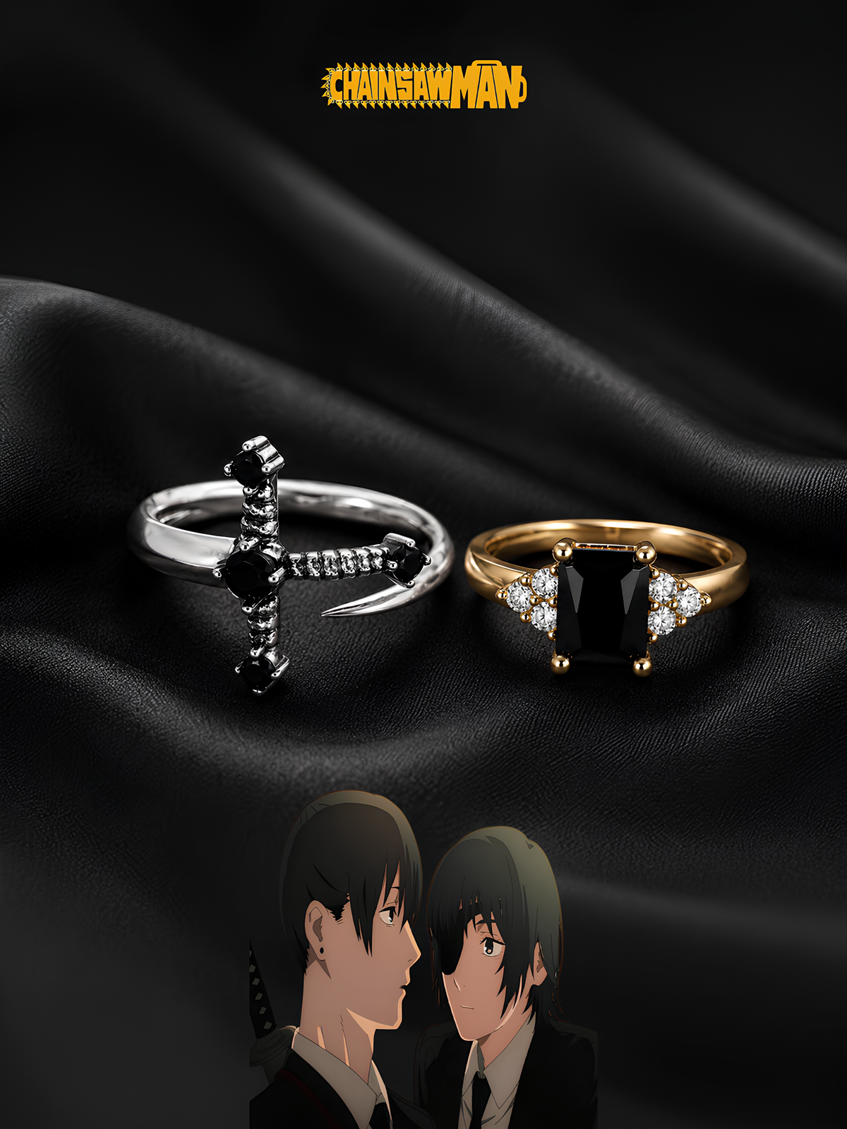 Aki and Himeno Couple Rings