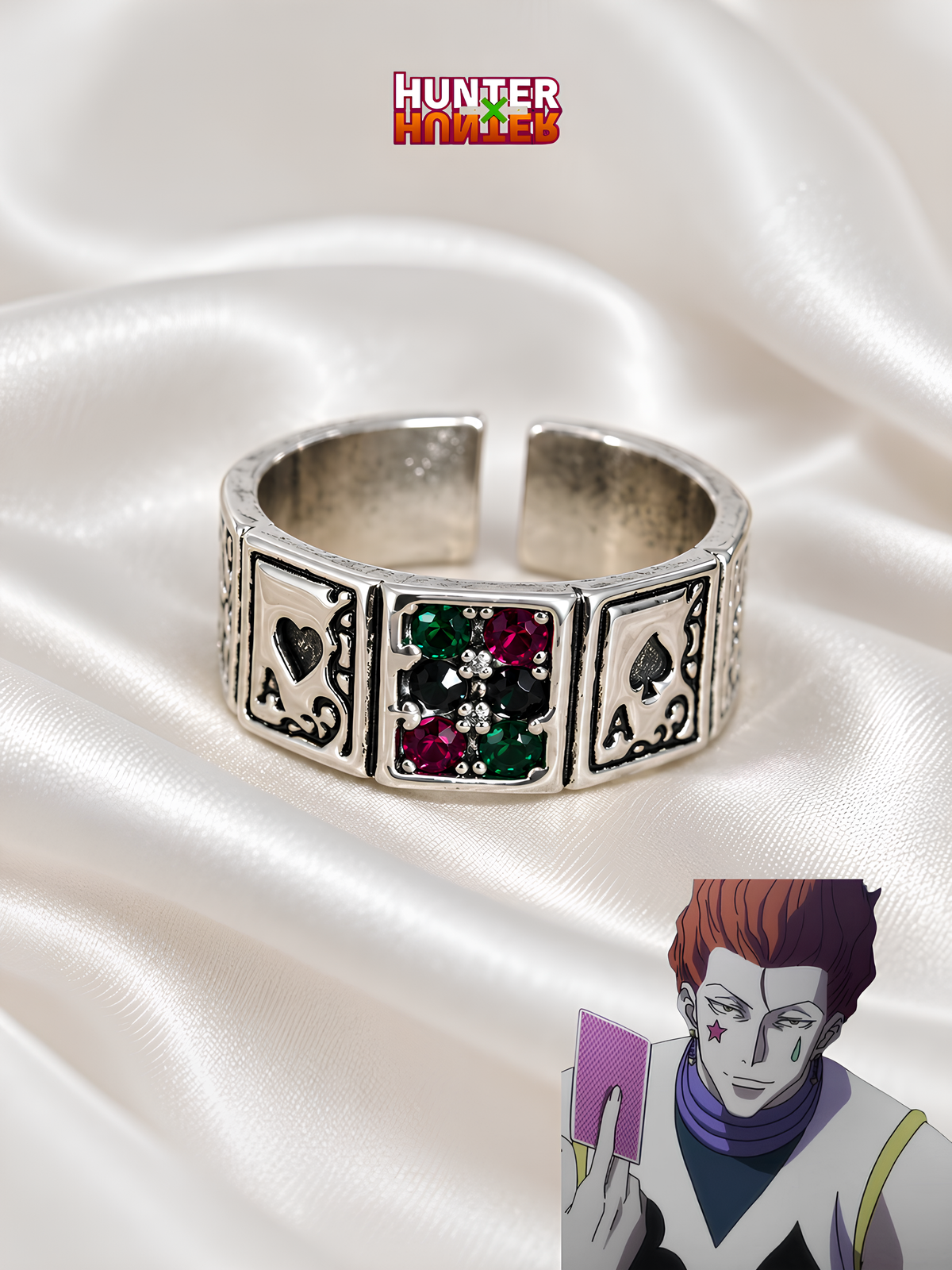 Hisoka Bungee Gum Card Ring