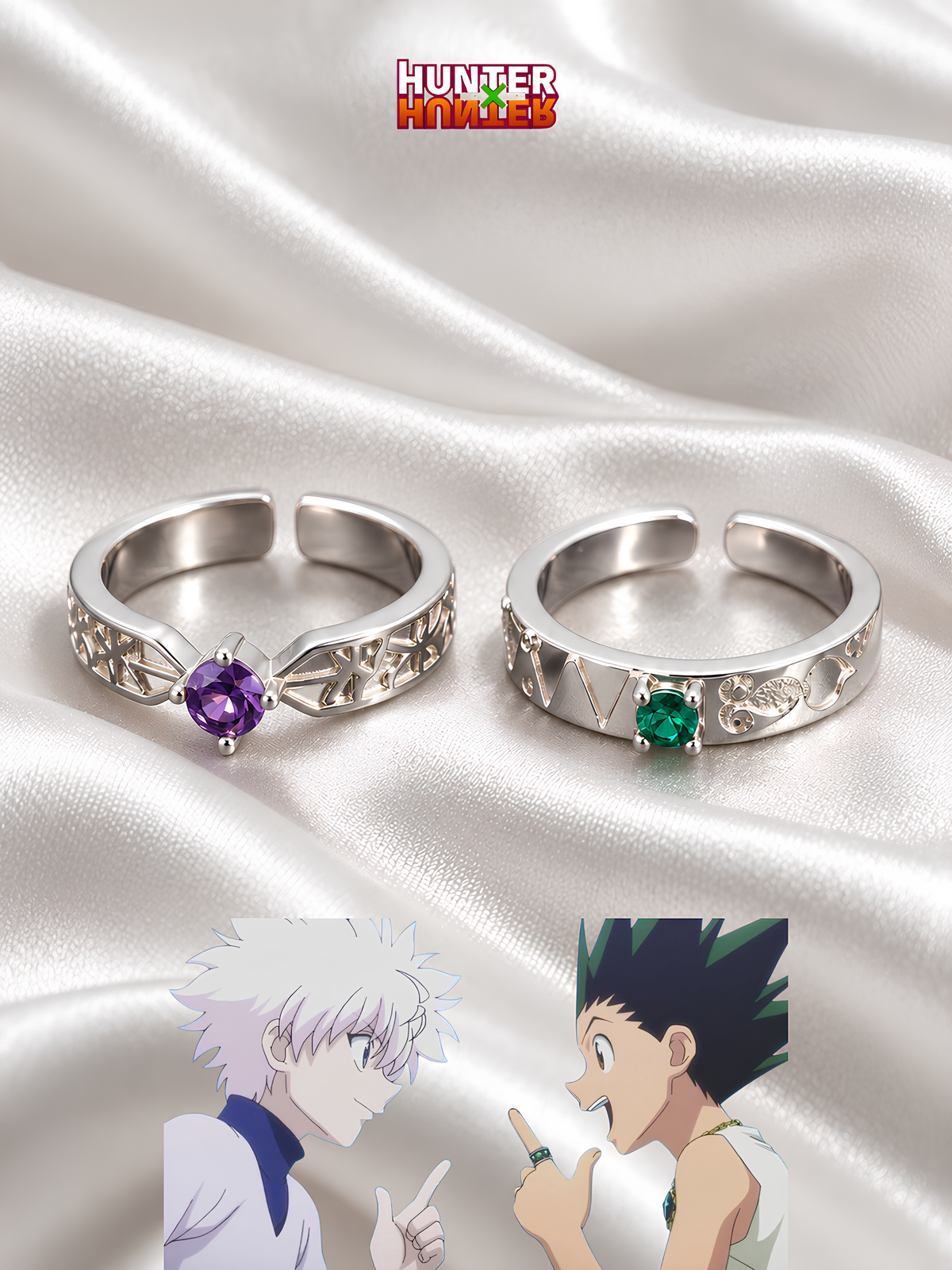 Killua and Gon Matching Rings