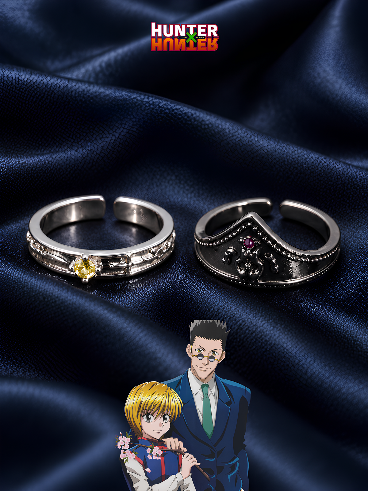 Kurapika and Leorio Matching Rings