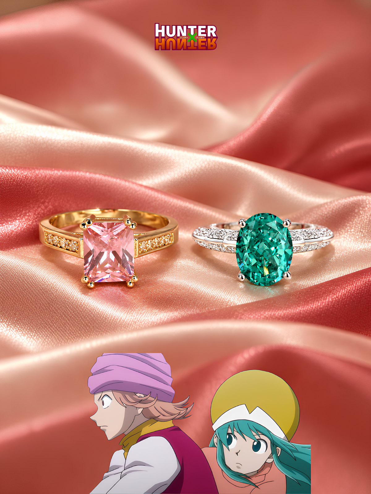 Pokkle and Ponzu Couple Rings