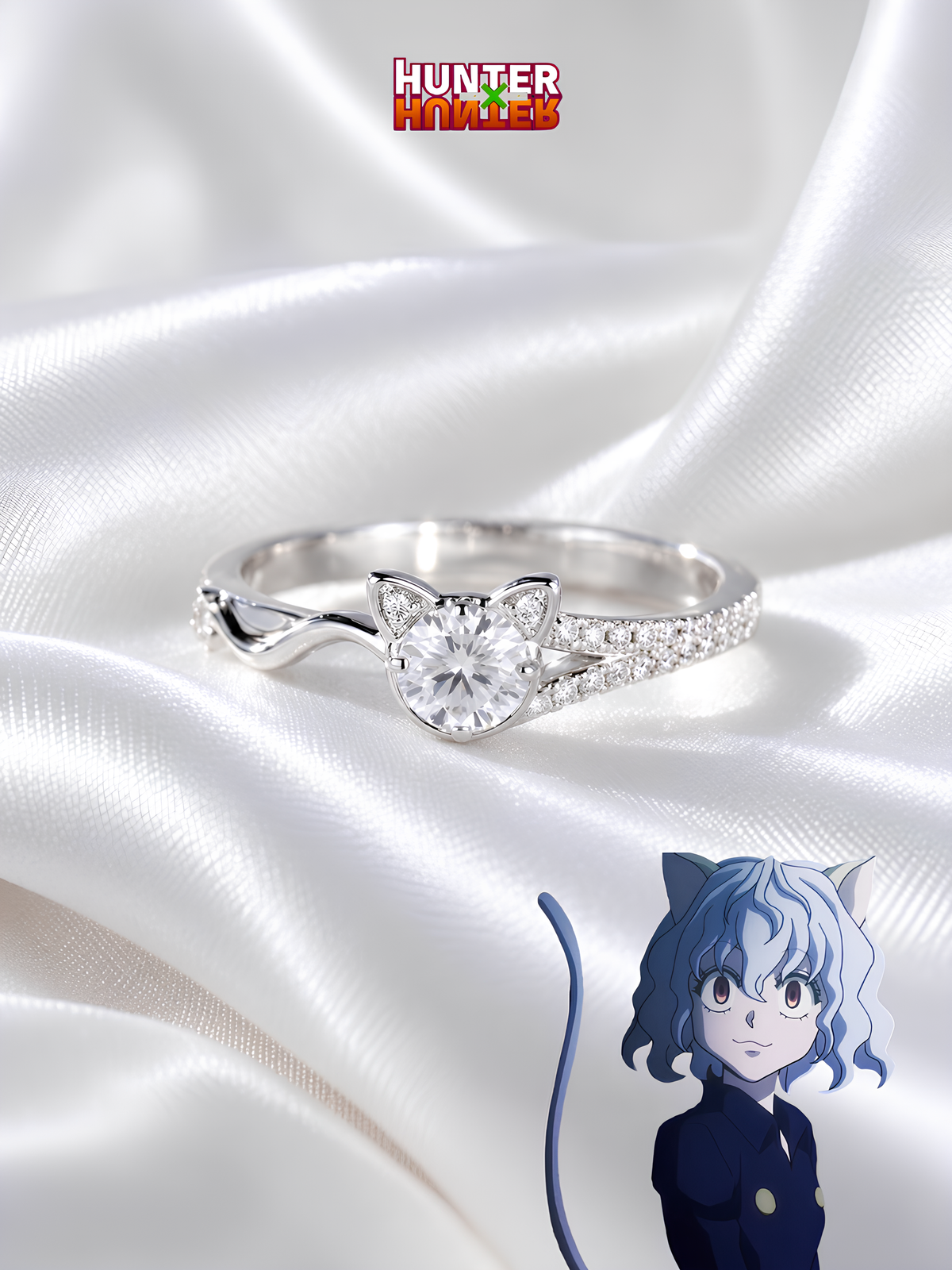 Pitou Cat Ear Ring