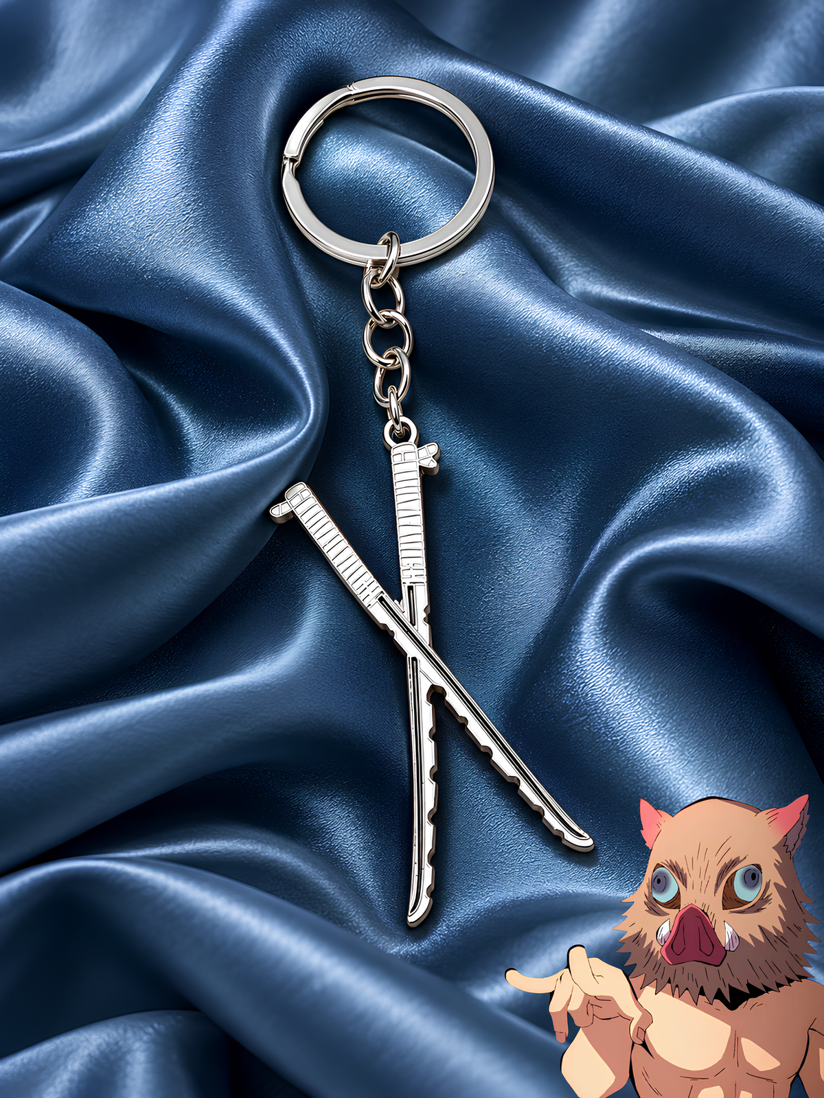 Inosuke Nichirin Blade Keychain
