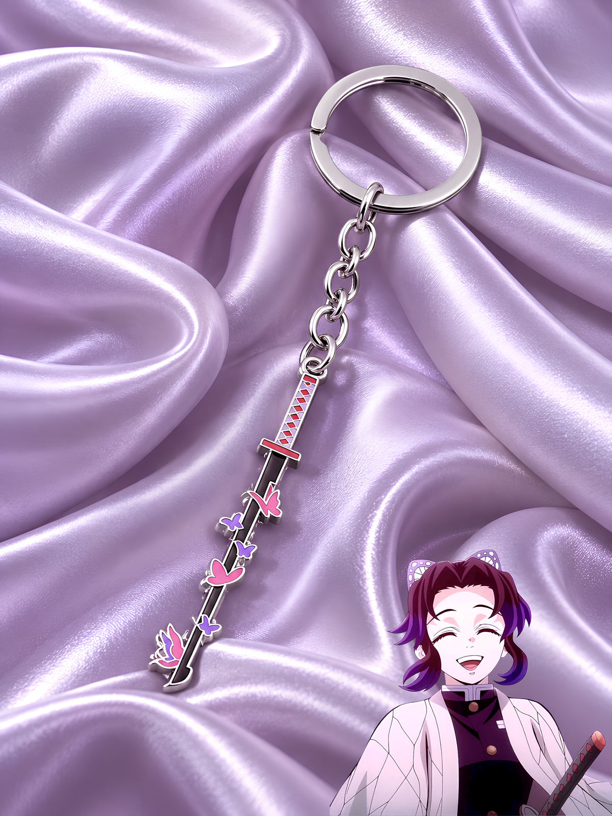 Shinobu Butterfly Breathing Keychain
