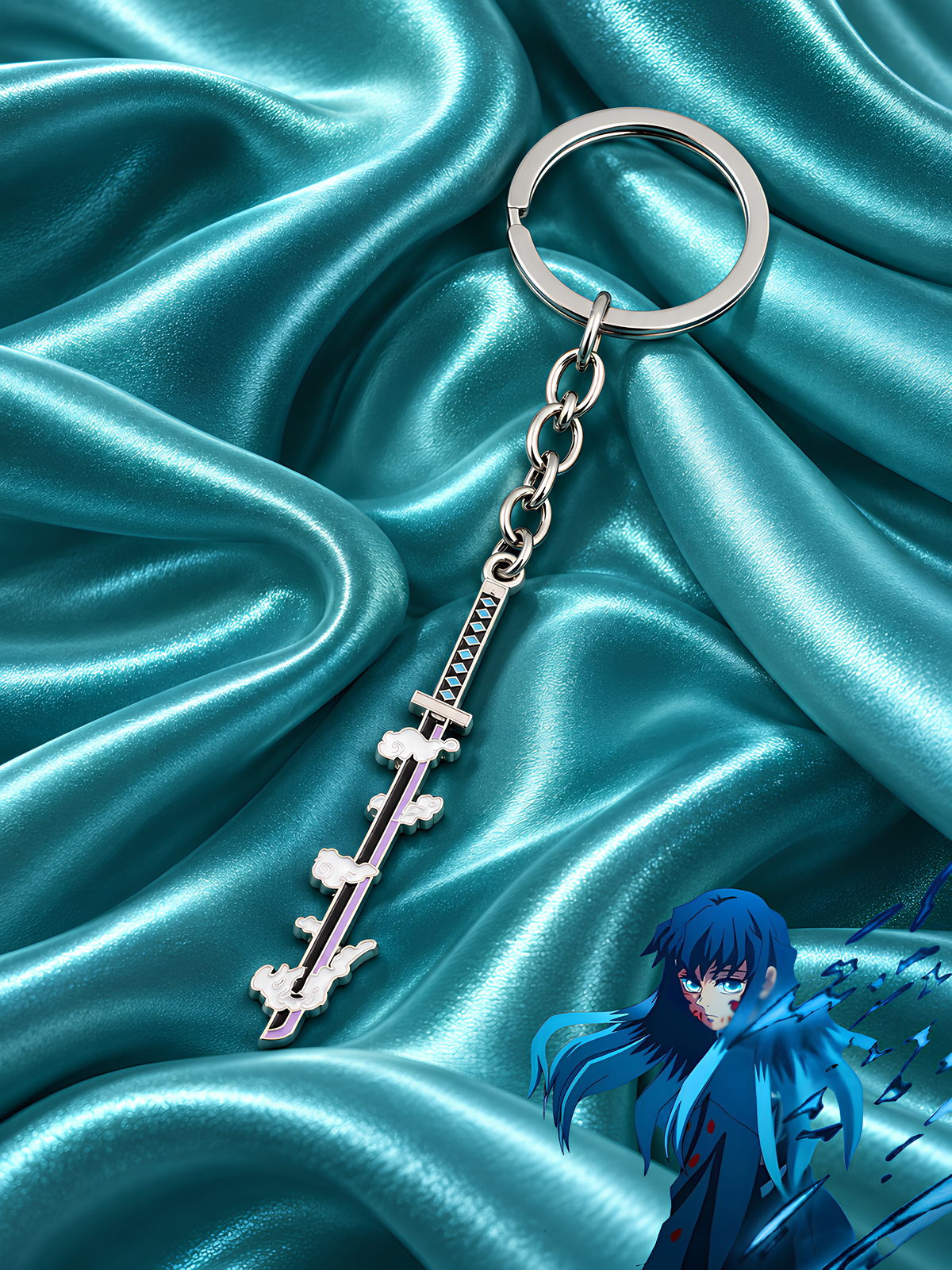 Muichiro Mist Hashira Keychain