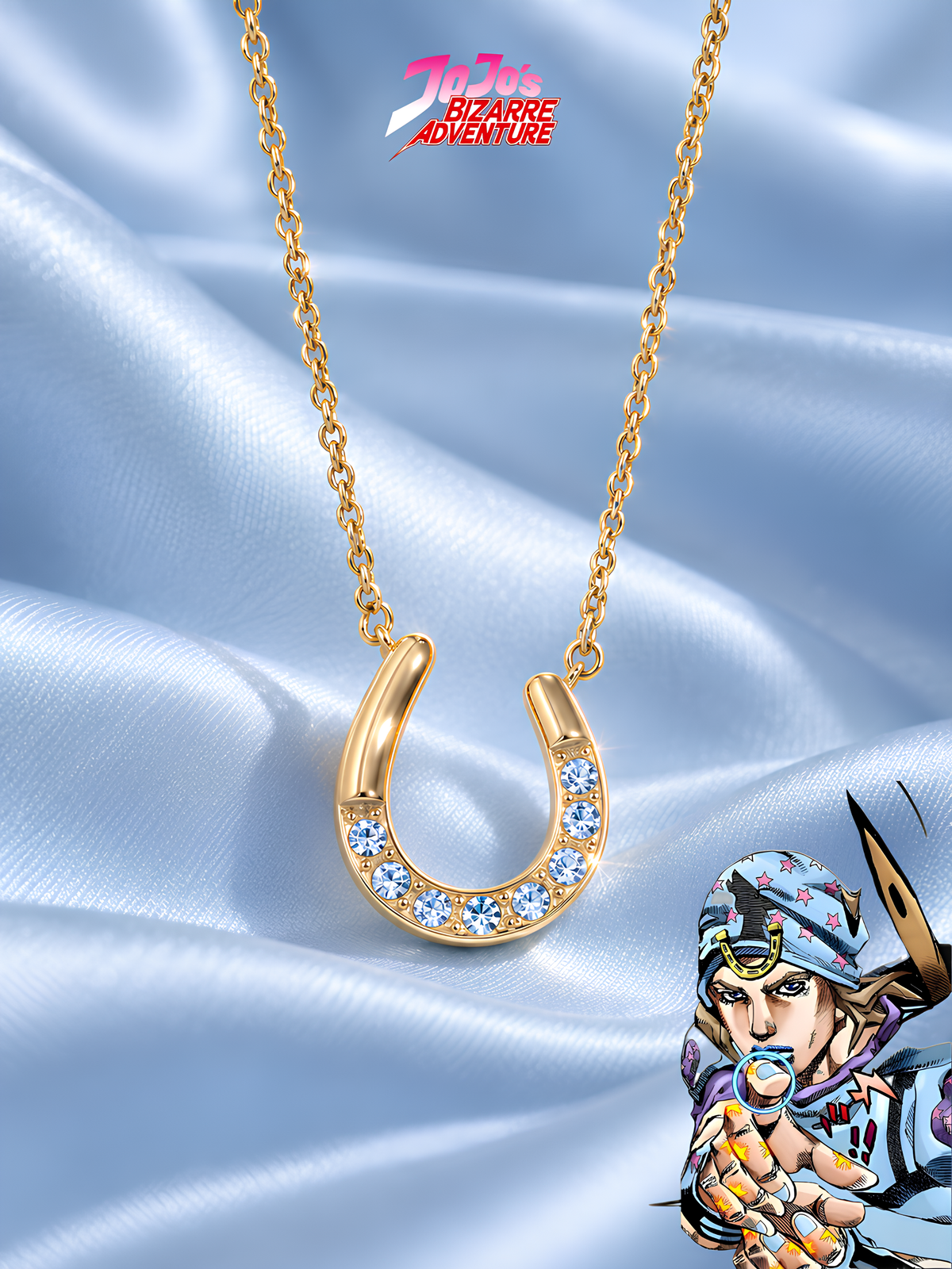 Johnny Tusk Horseshoe Necklace
