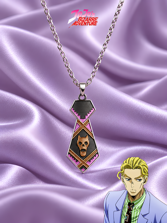 Kira Skull Tie Necklace