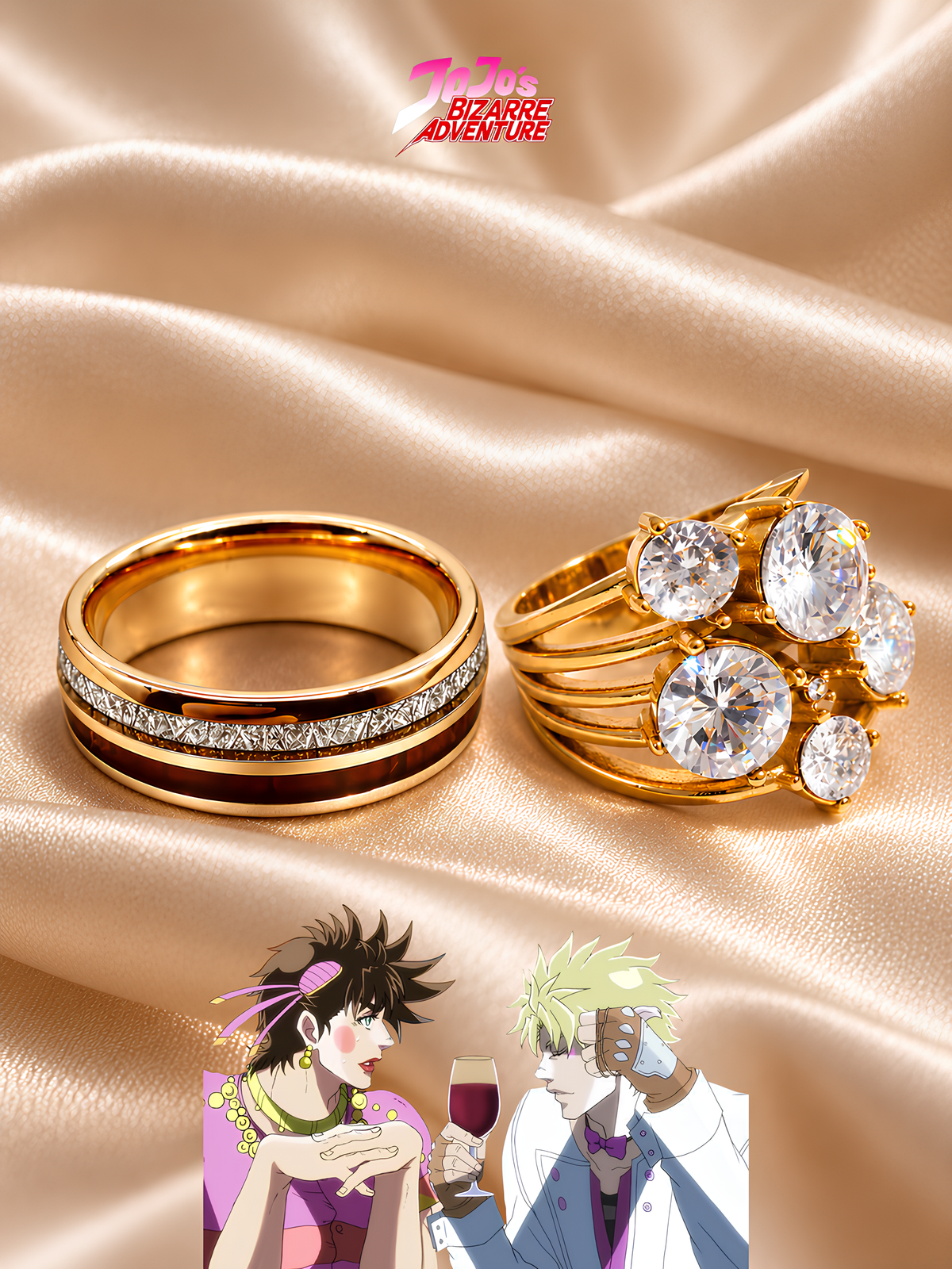 Joesph and Ceasar Matching Rings